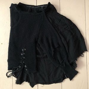 COMBINATION SWEATERSKIRT